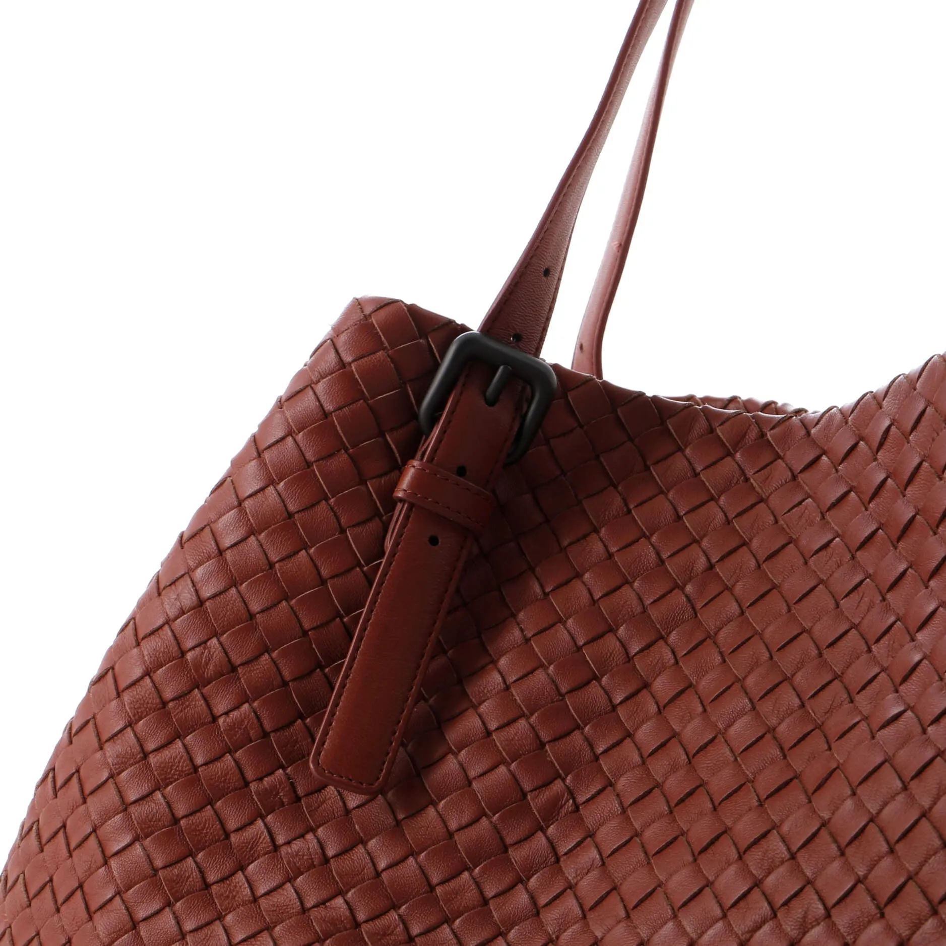 A-Shape Tote Intrecciato Nappa Large