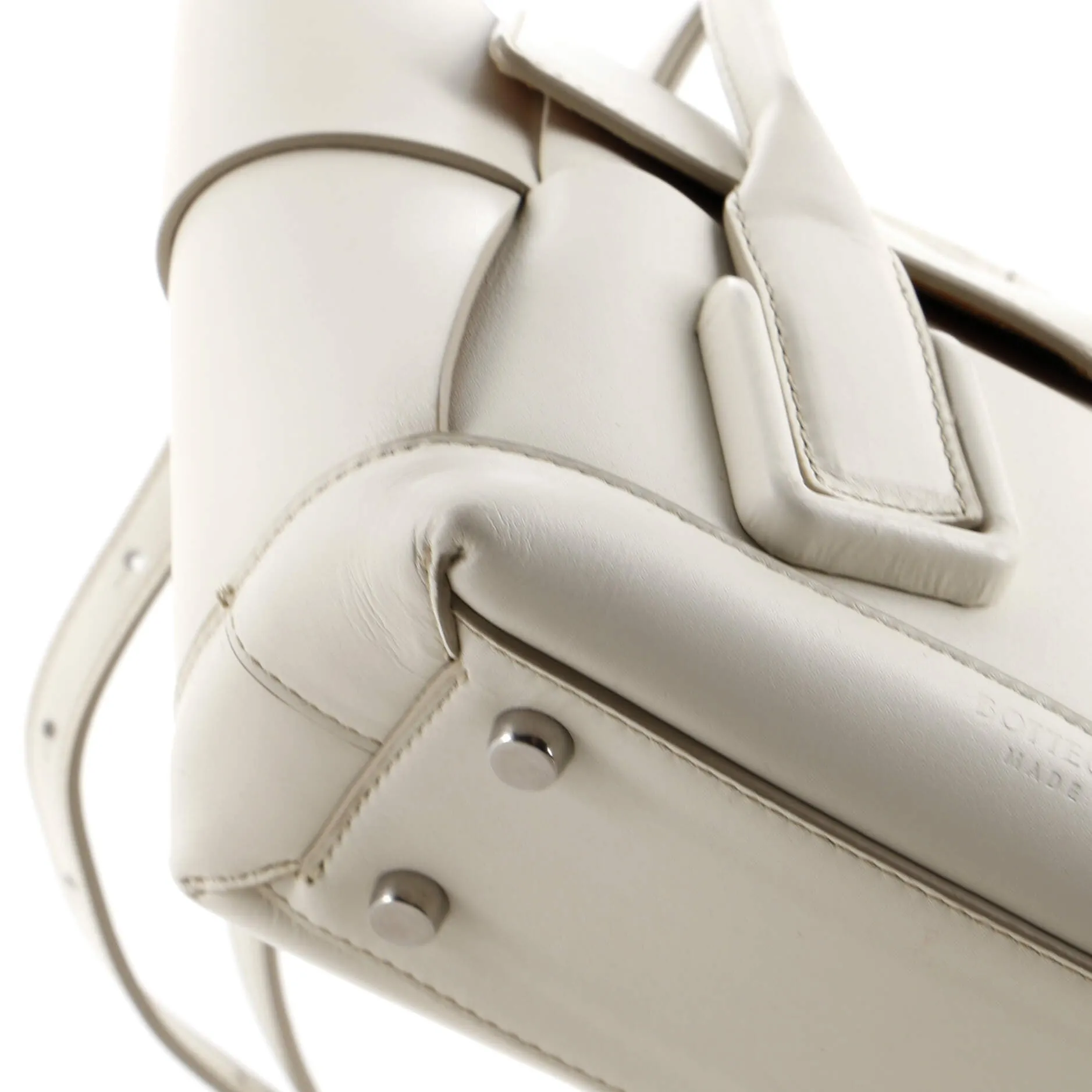 Arco Bag Maxi Intrecciato Leather Mini