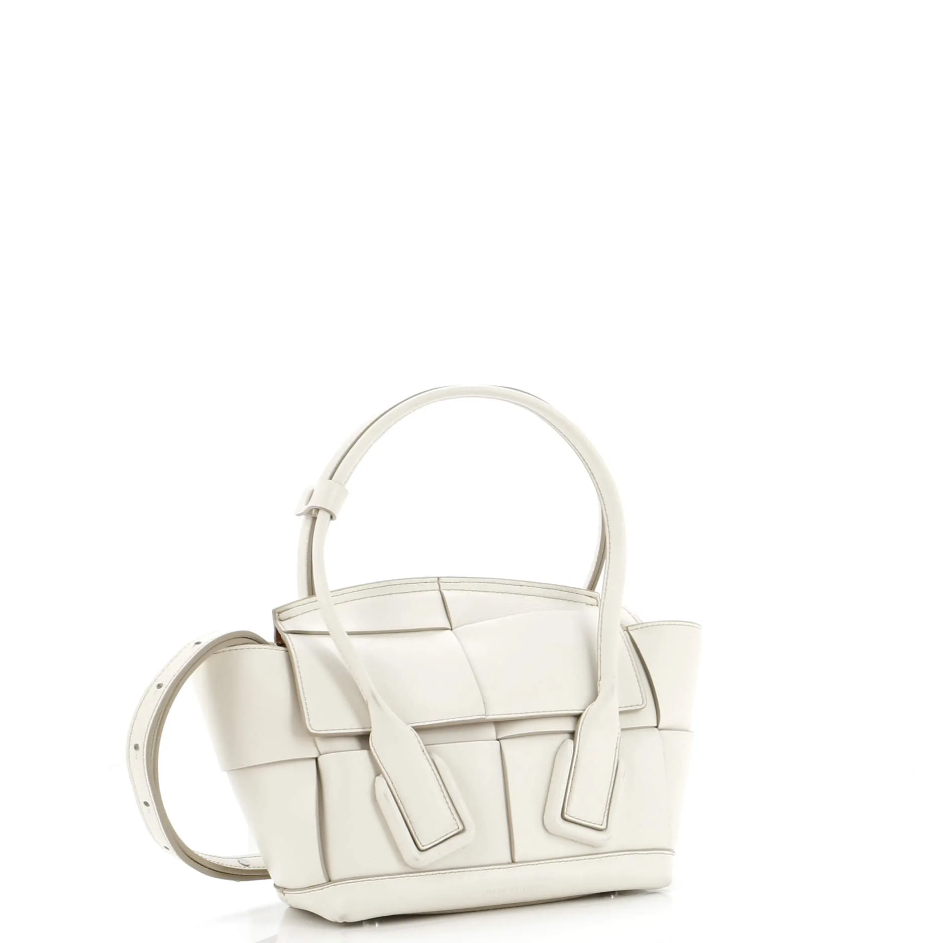 Arco Bag Maxi Intrecciato Leather Mini