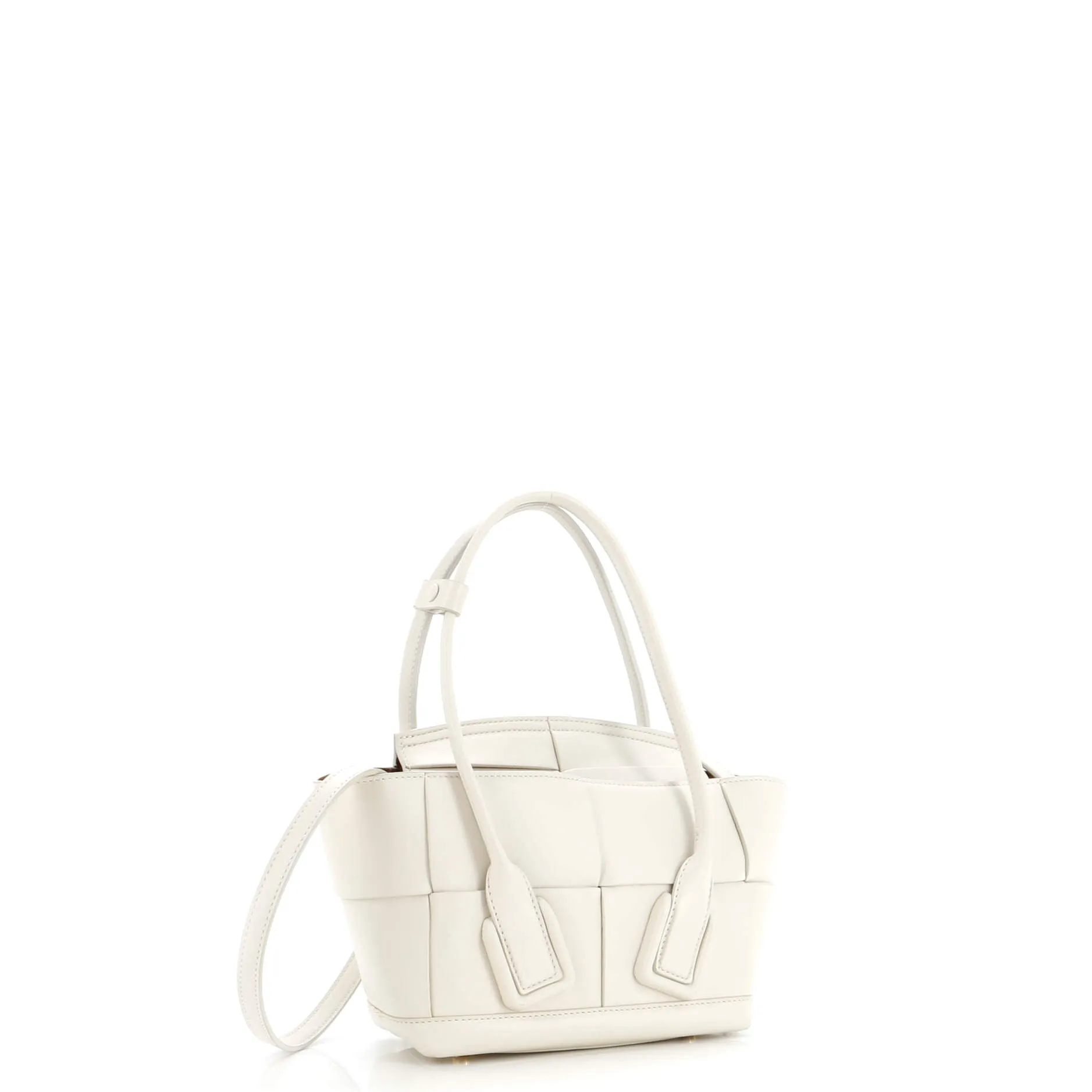 Arco Bag Maxi Intrecciato Leather Mini