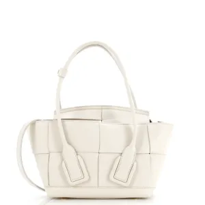 Arco Bag Maxi Intrecciato Leather Mini