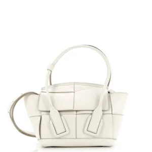 Arco Bag Maxi Intrecciato Leather Mini
