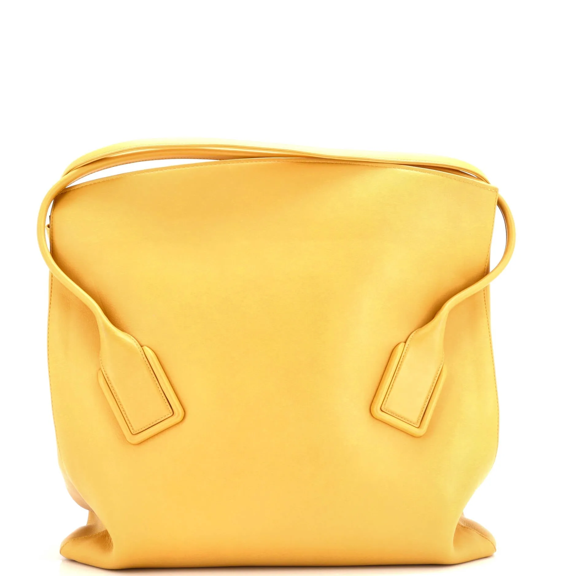 Arco Flap Shopper Tote Smooth Leather XL