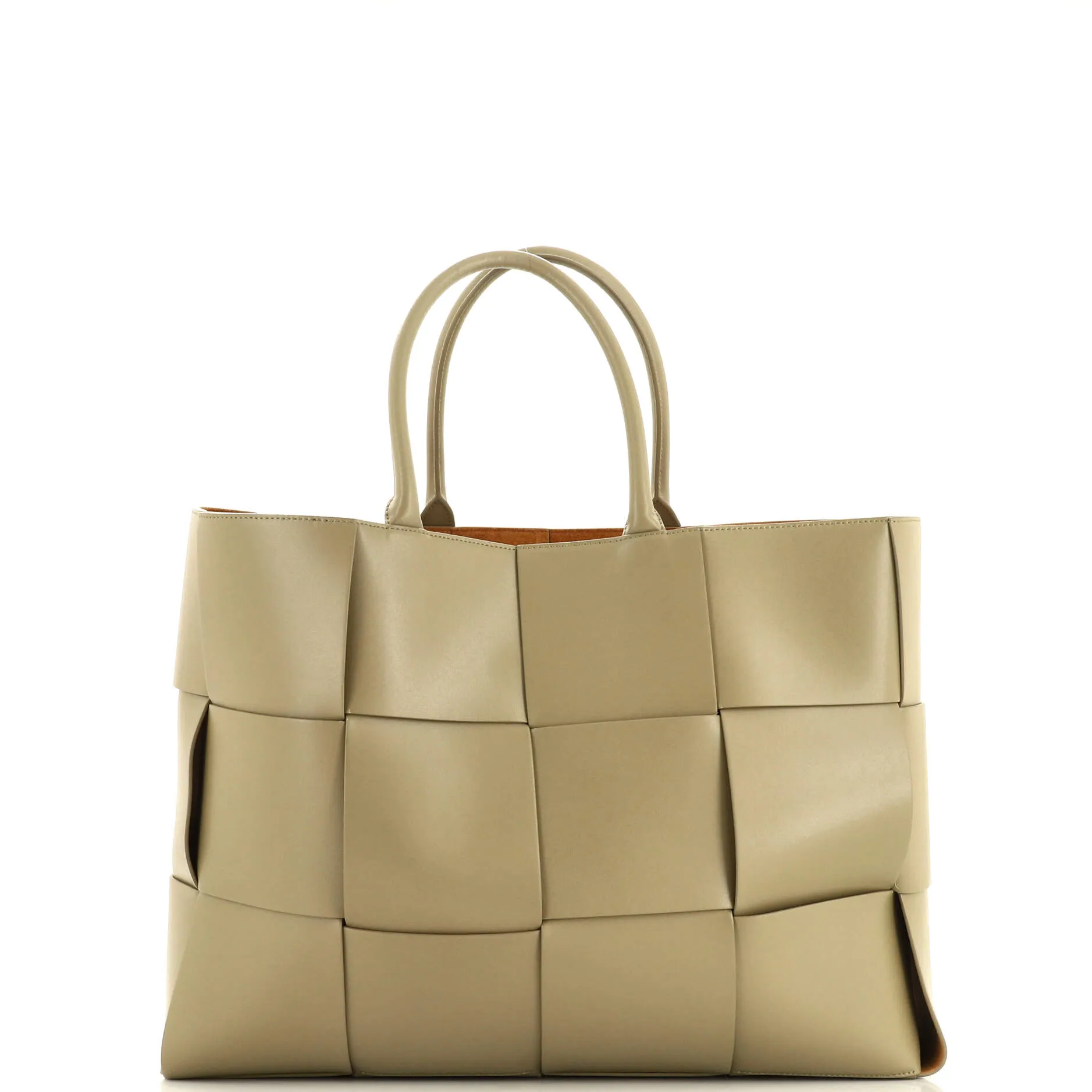 Arco Tote Maxi Intrecciato Leather Large