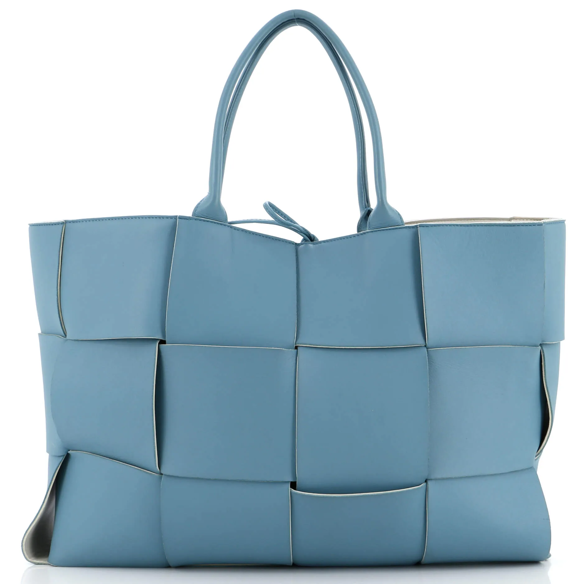 Arco Tote Maxi Intrecciato Leather Large