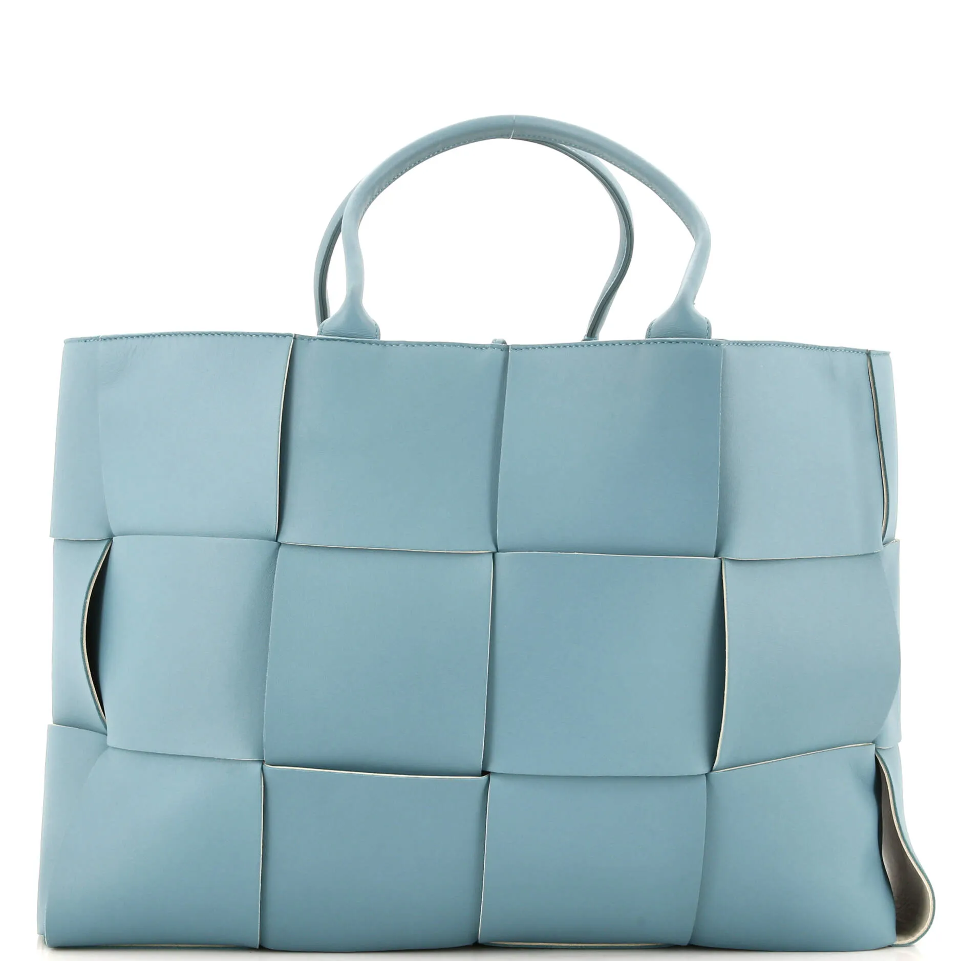 Arco Tote Maxi Intrecciato Leather Large
