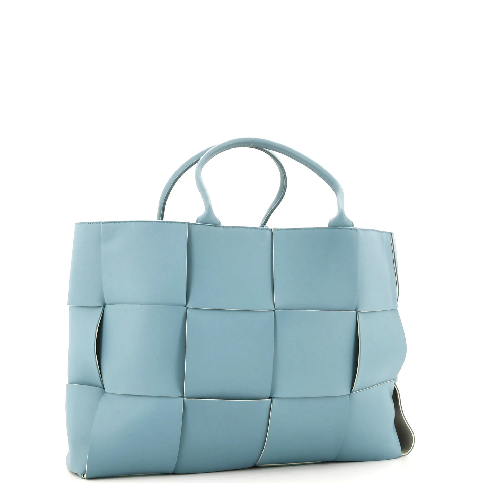 Arco Tote Maxi Intrecciato Leather Large
