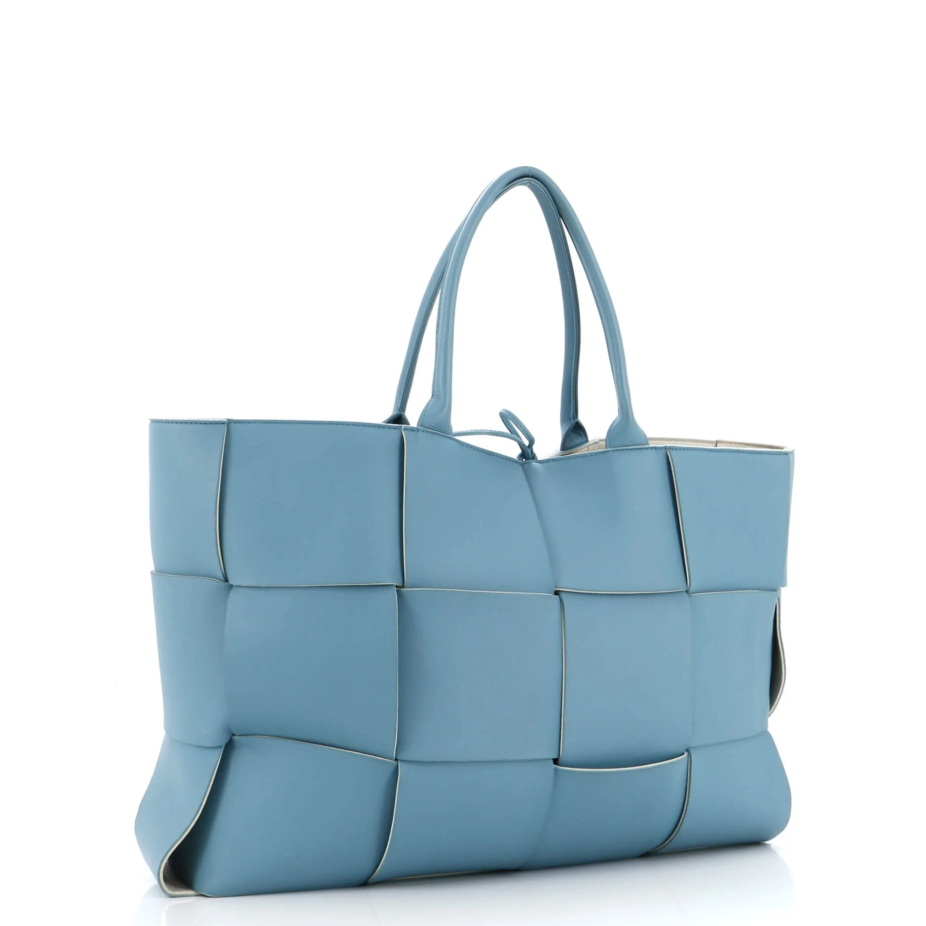 Arco Tote Maxi Intrecciato Leather Large