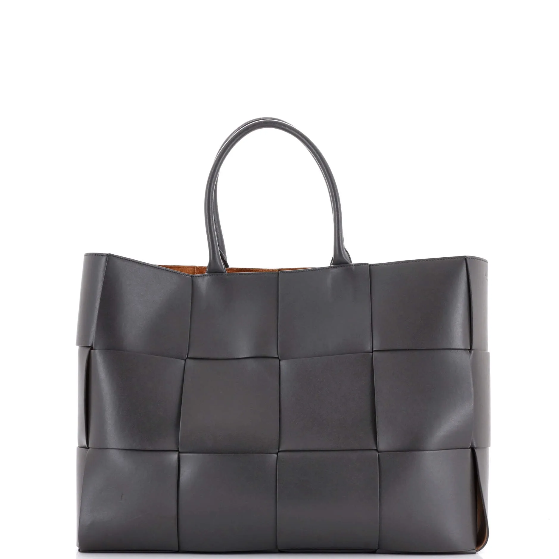Arco Tote Maxi Intrecciato Leather Large