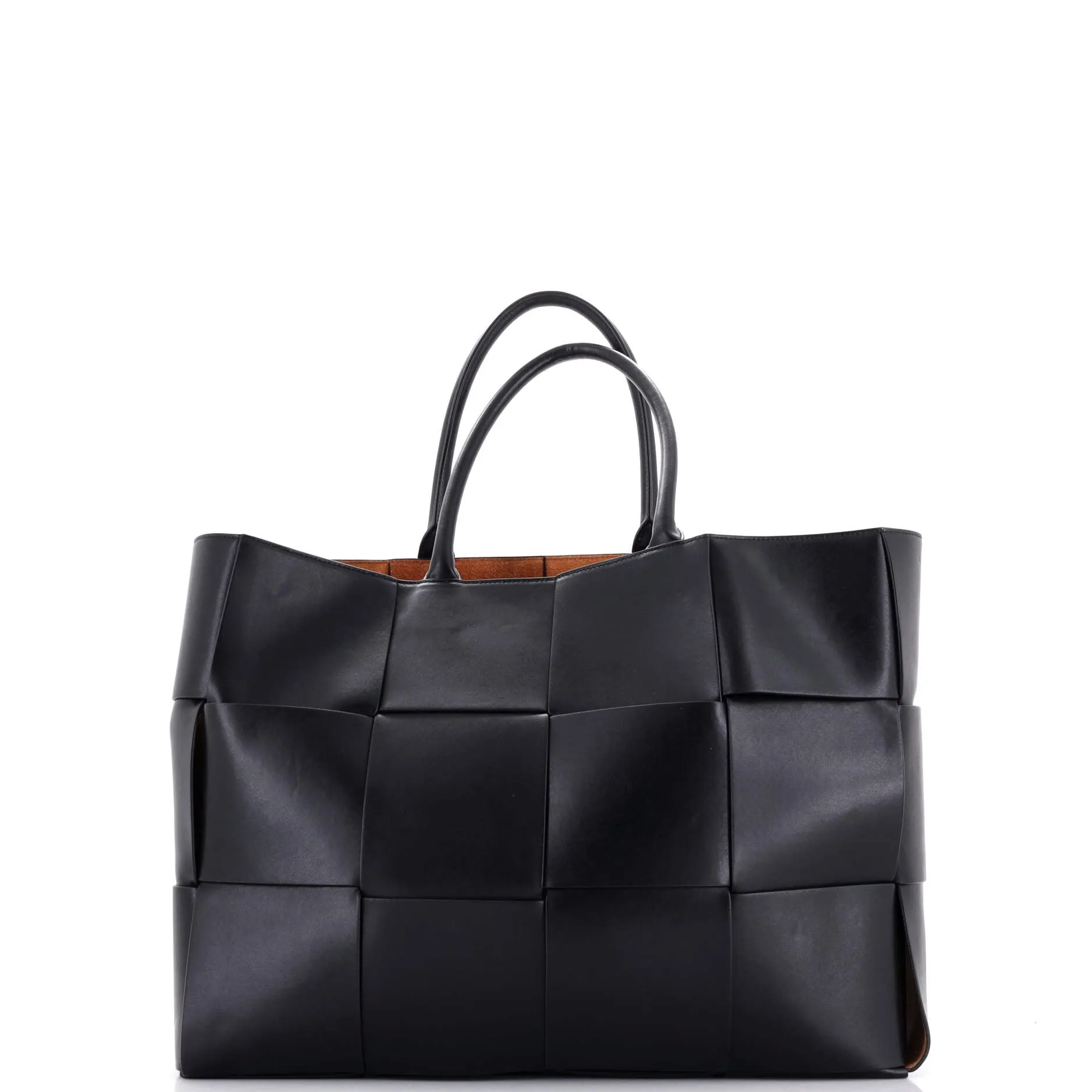 Arco Tote Maxi Intrecciato Leather Large