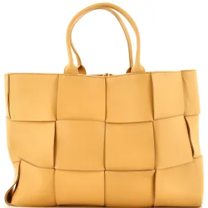 Arco Tote Maxi Intrecciato Leather Large