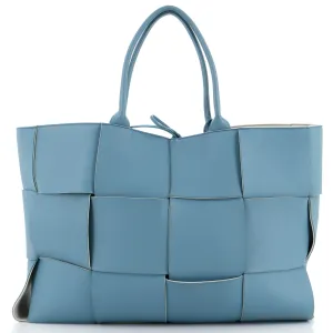 Arco Tote Maxi Intrecciato Leather Large