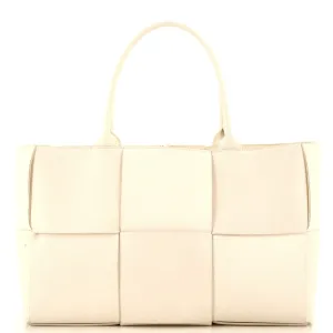 Arco Tote Maxi Intrecciato Leather Medium