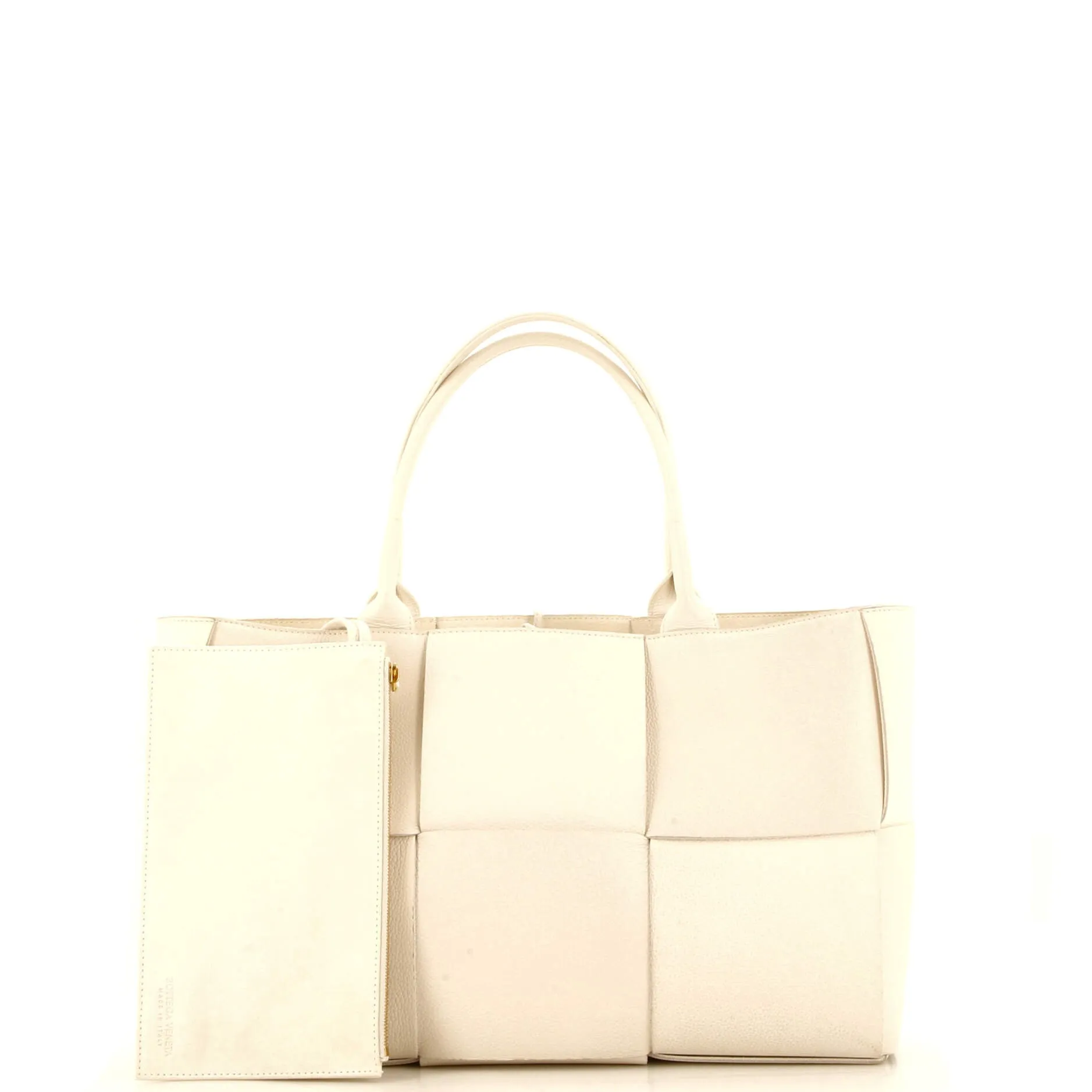 Arco Tote Maxi Intrecciato Leather Medium