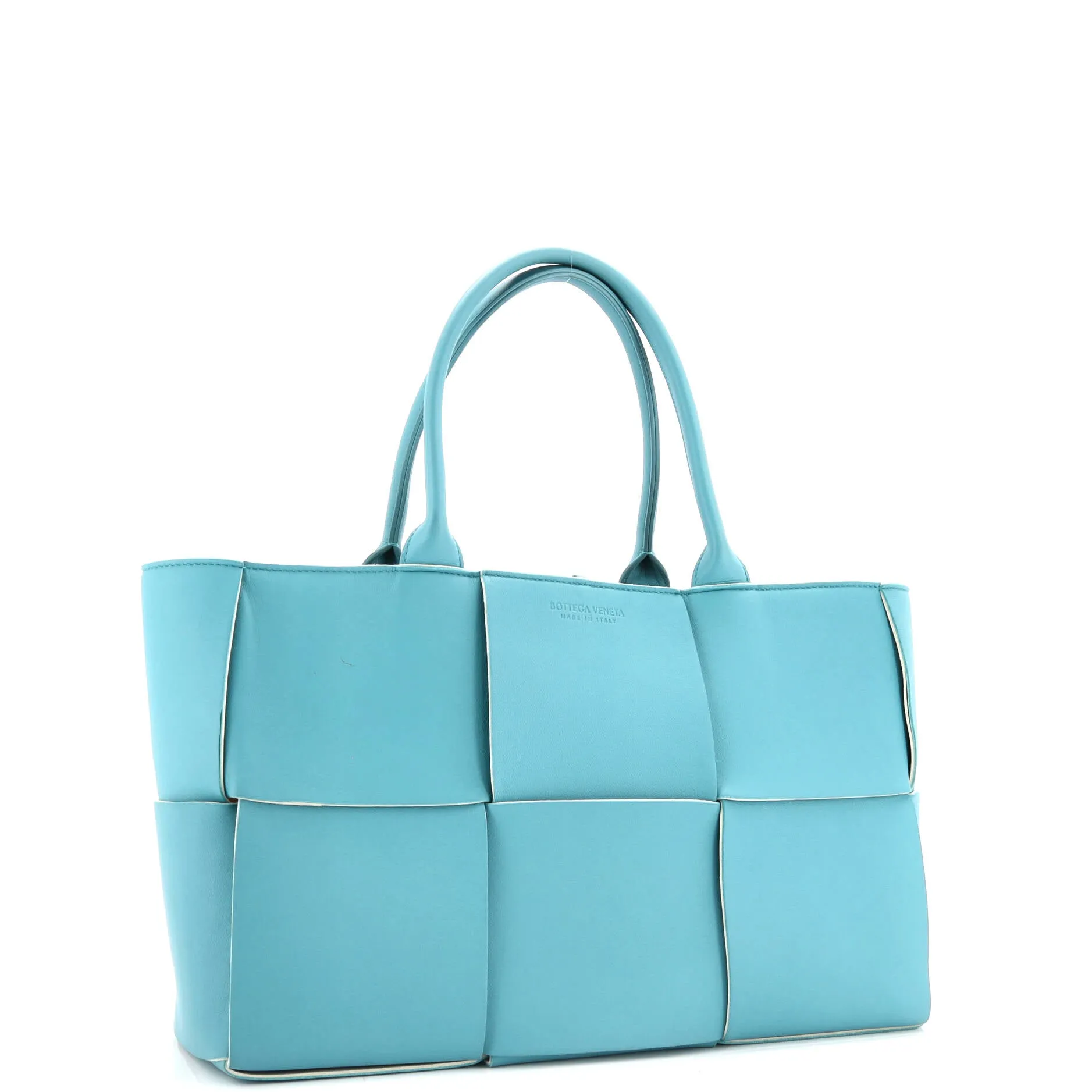 Arco Tote Maxi Intrecciato Leather Medium