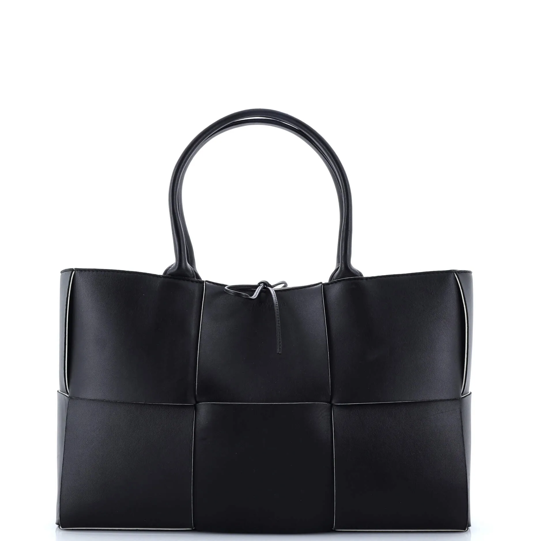 Arco Tote Maxi Intrecciato Leather Medium