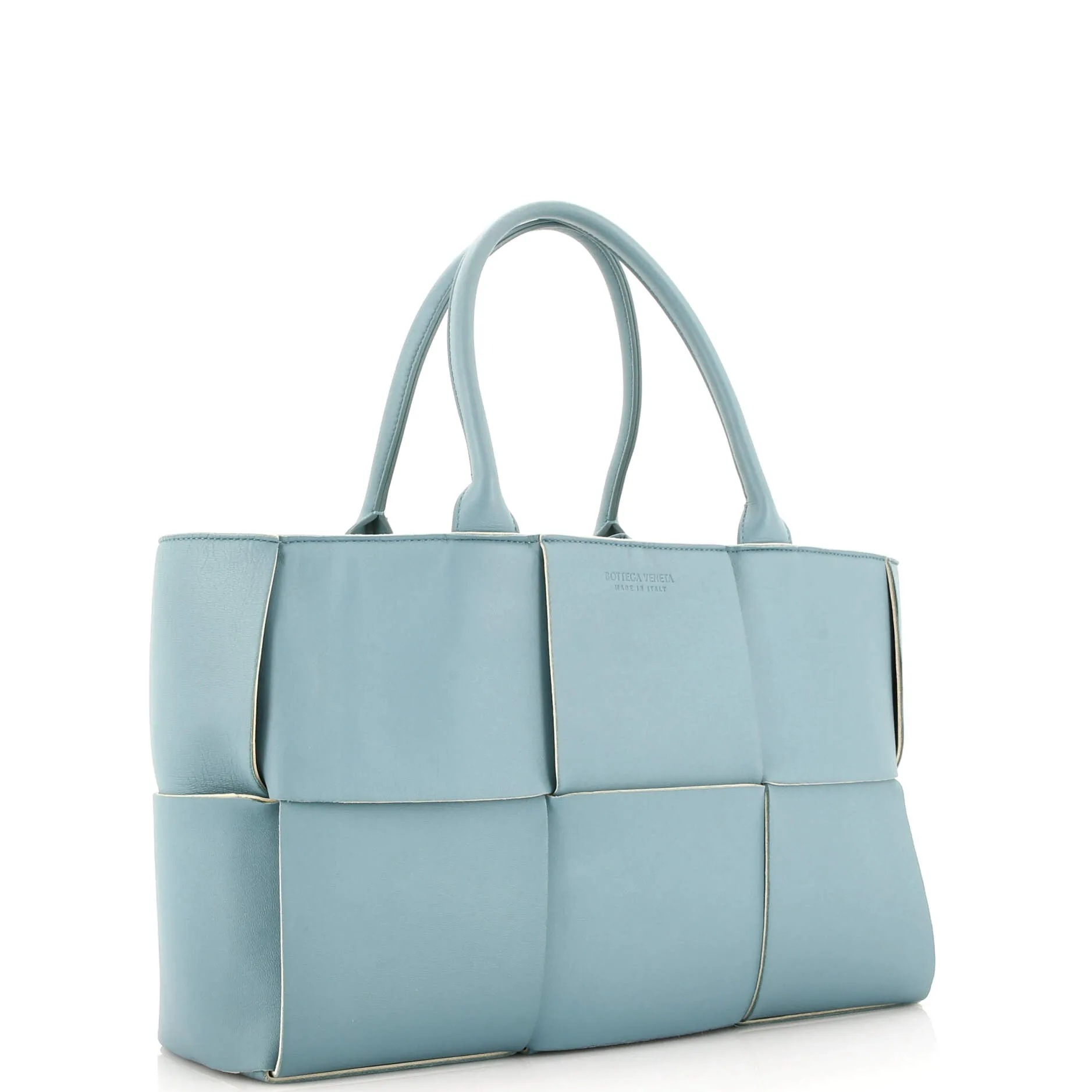 Arco Tote Maxi Intrecciato Leather Medium