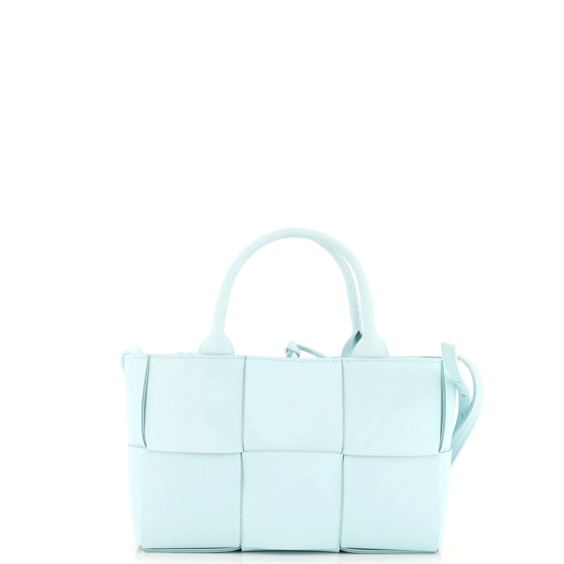 Arco Tote Maxi Intrecciato Leather Mini