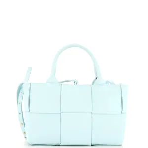 Arco Tote Maxi Intrecciato Leather Mini