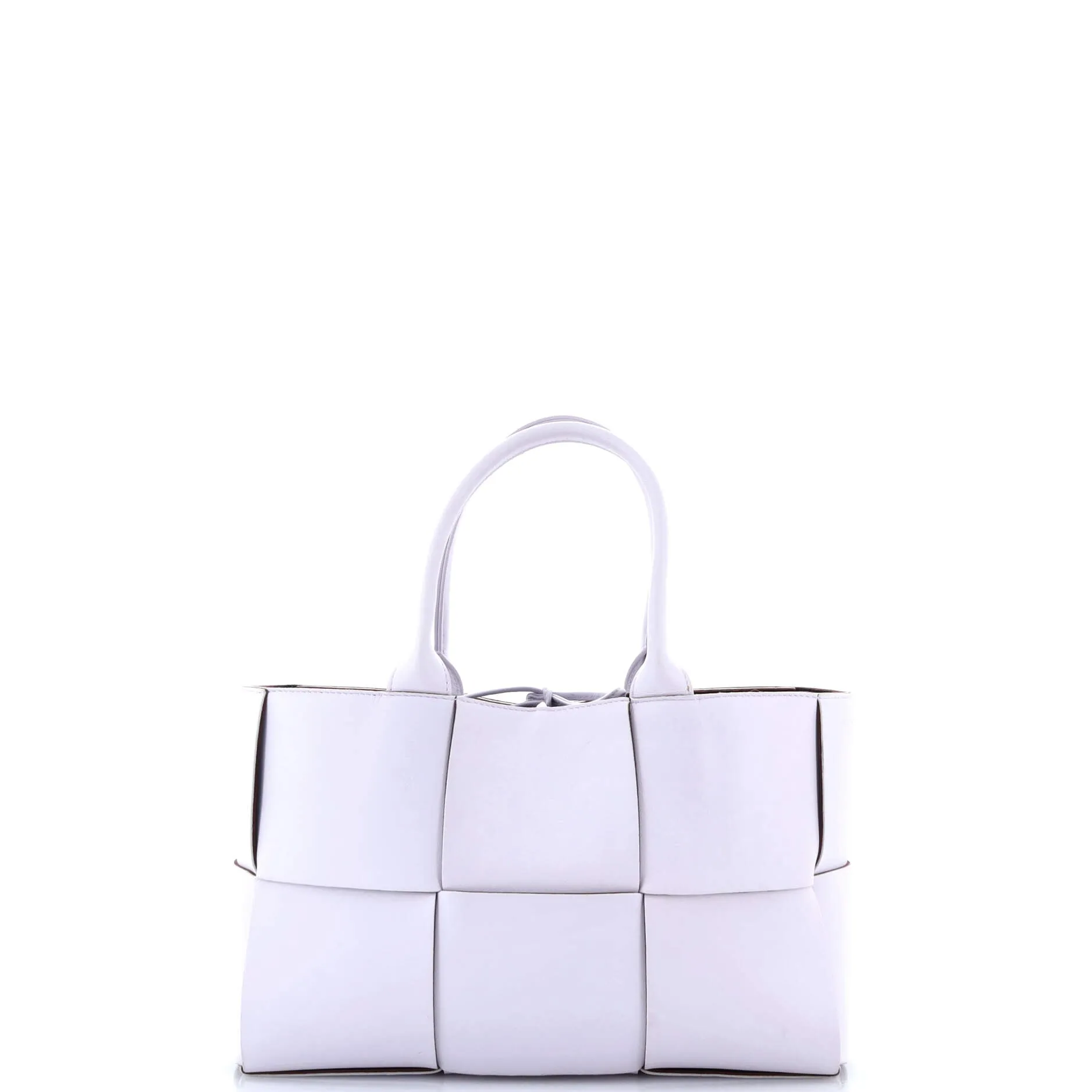 Arco Tote Maxi Intrecciato Leather Small