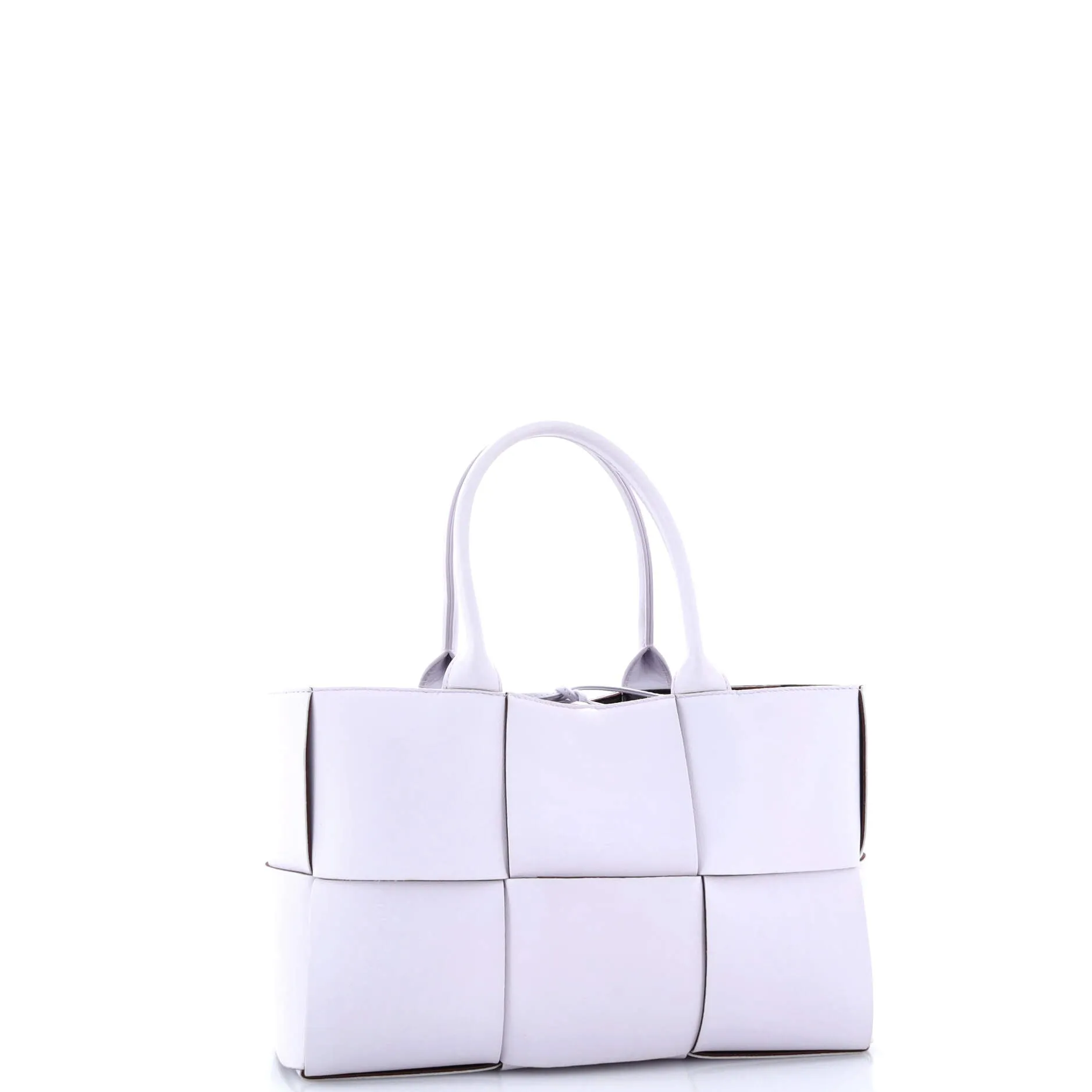 Arco Tote Maxi Intrecciato Leather Small