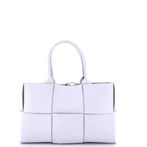 Arco Tote Maxi Intrecciato Leather Small