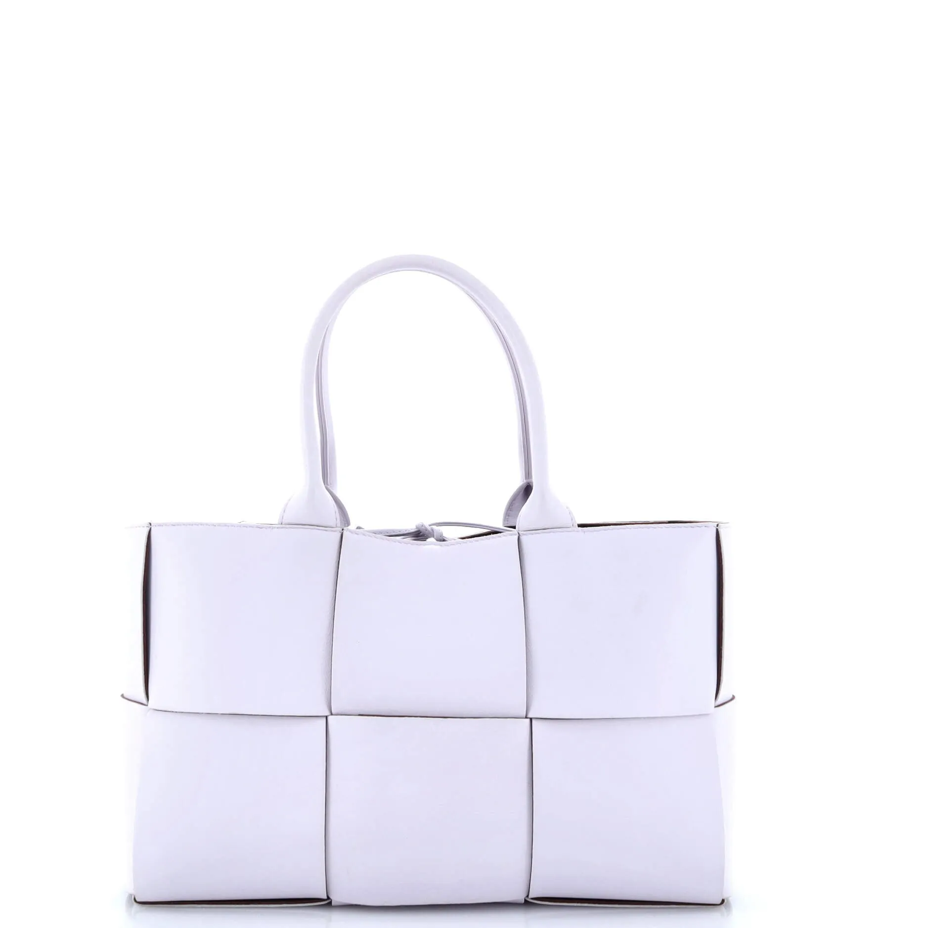 Arco Tote Maxi Intrecciato Leather Small