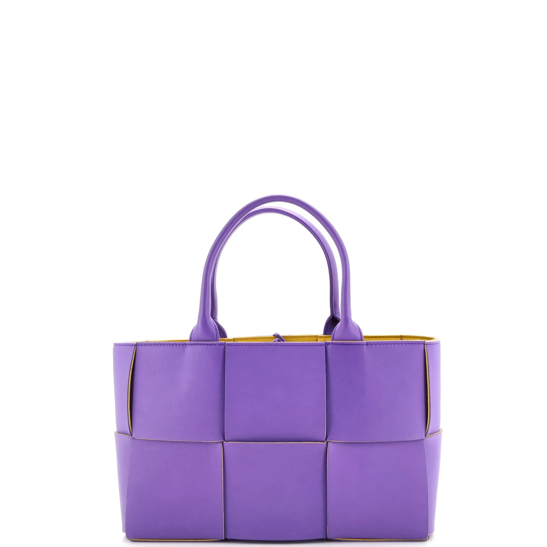 Arco Tote Maxi Intrecciato Leather Small