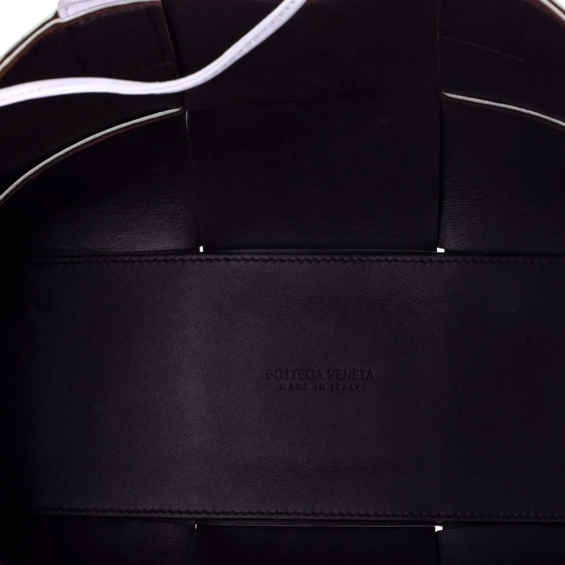 Arco Tote Maxi Intrecciato Leather Small