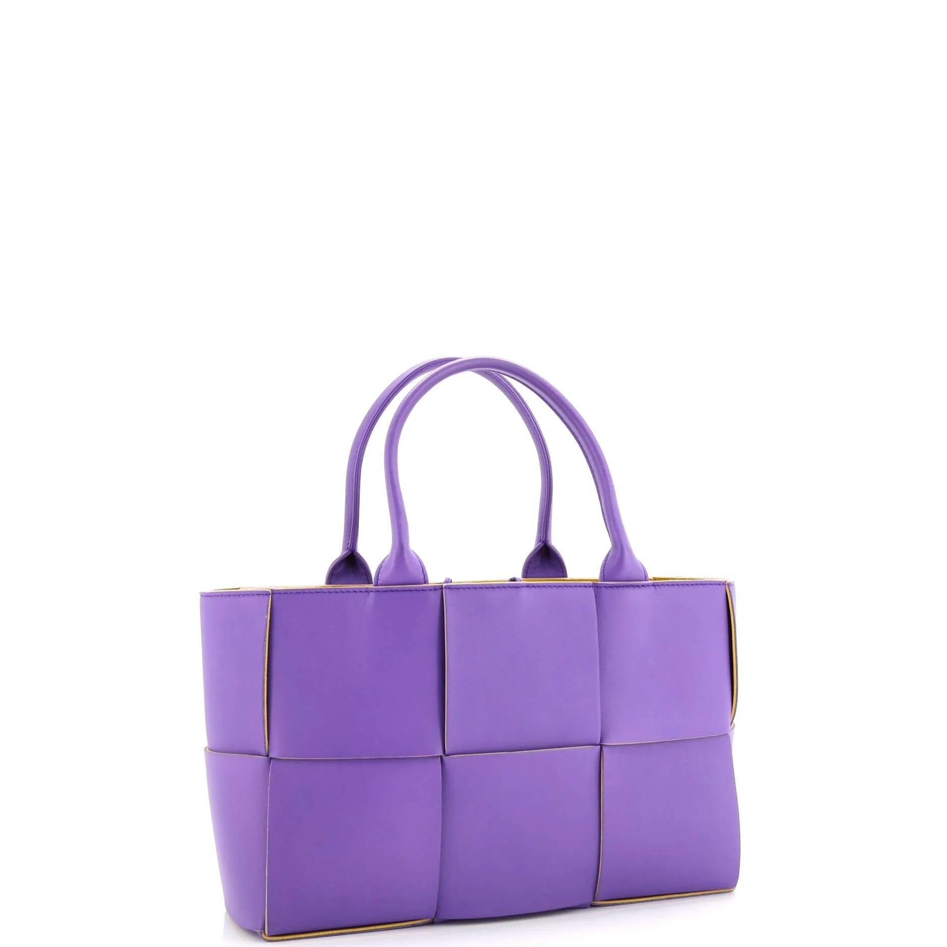 Arco Tote Maxi Intrecciato Leather Small