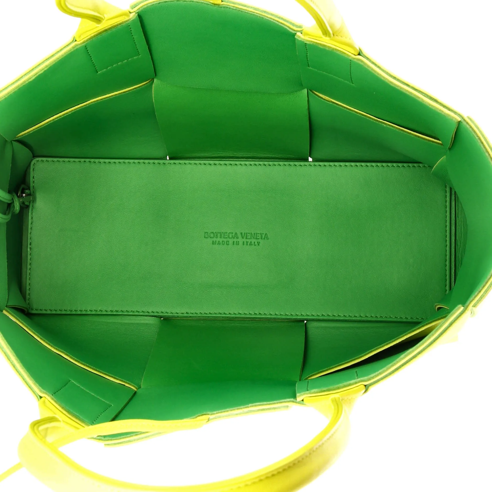 Arco Tote Maxi Intrecciato Leather Small