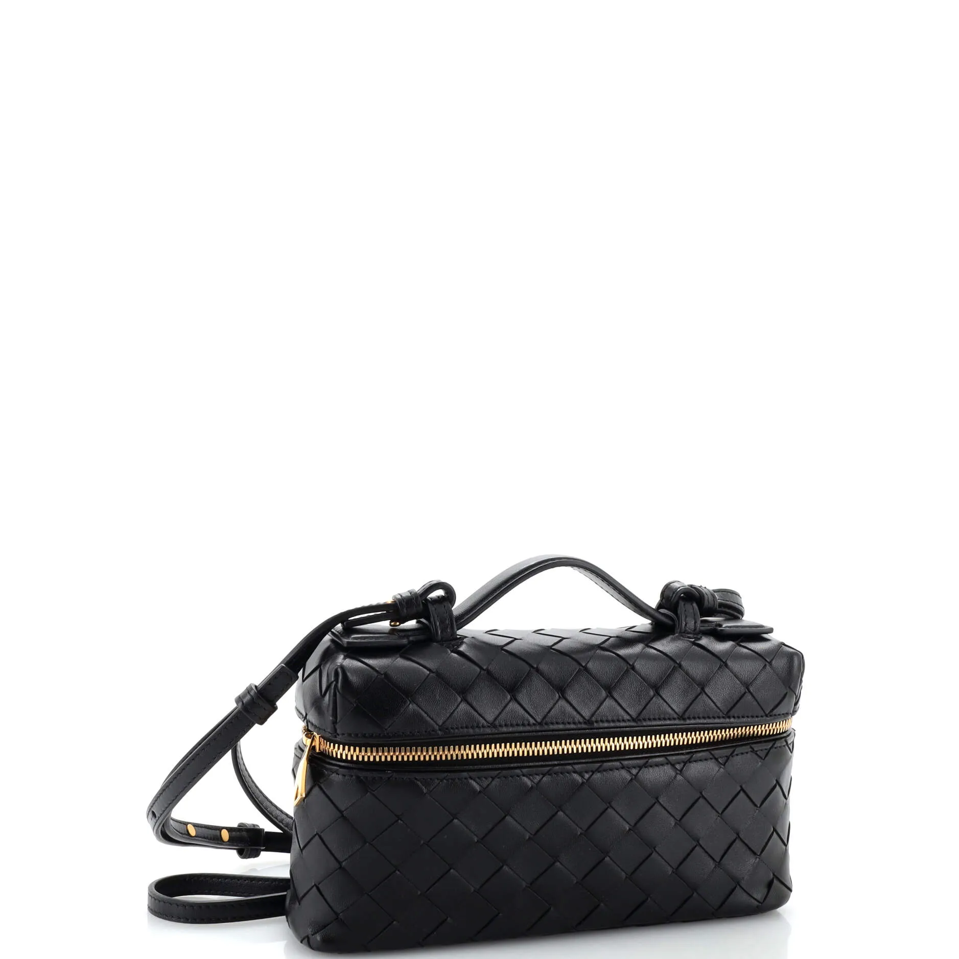 Bang Bang Vanity Case Intrecciato Leather