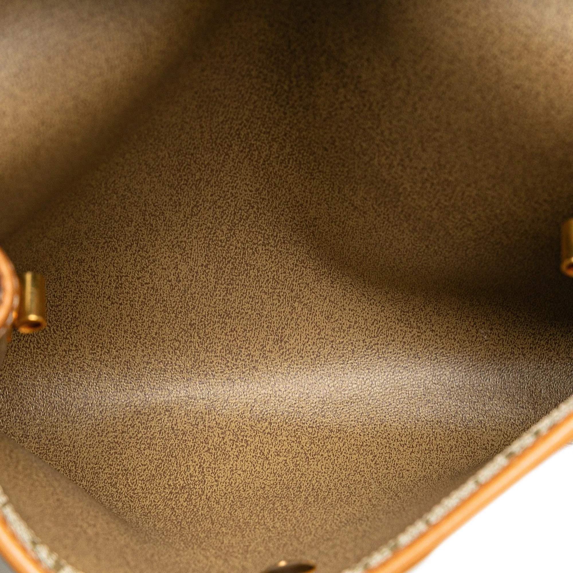 Beige Dior Honeycomb Coated Canvas Crossbody