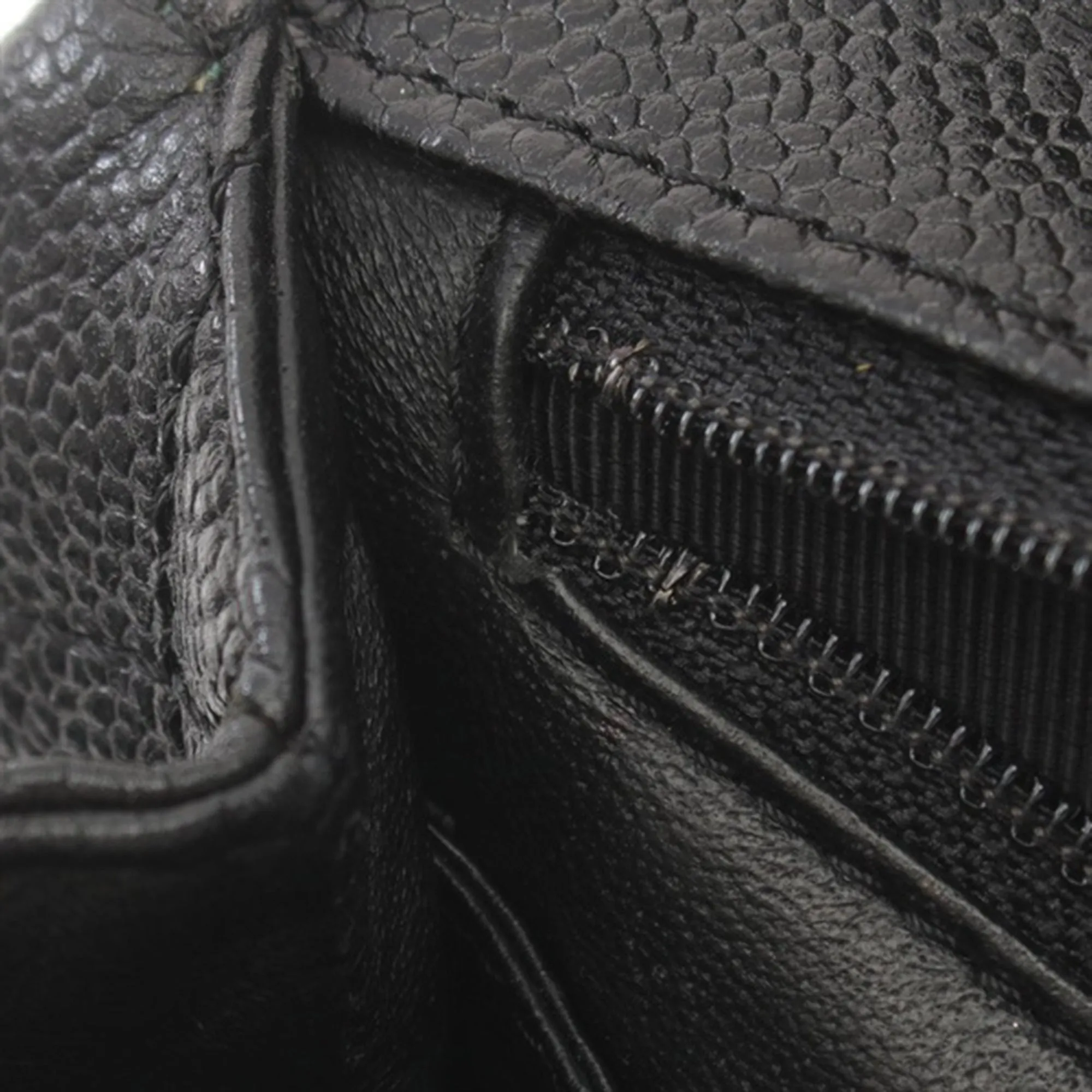 Black Chanel Caviar Kelly Top Handle Bag