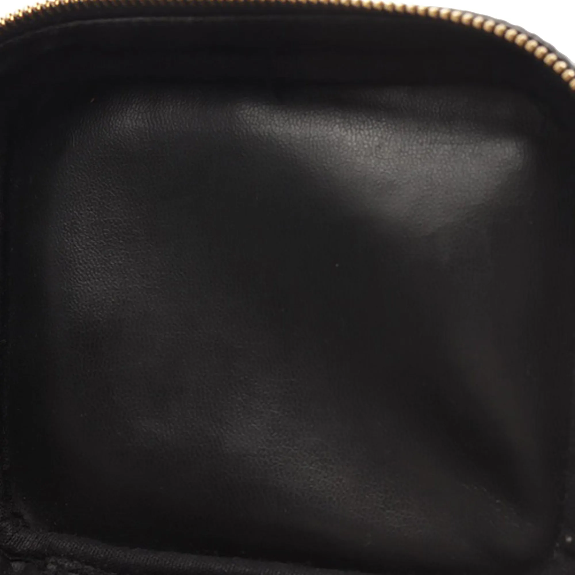 Black Chanel CC Caviar Vanity Case