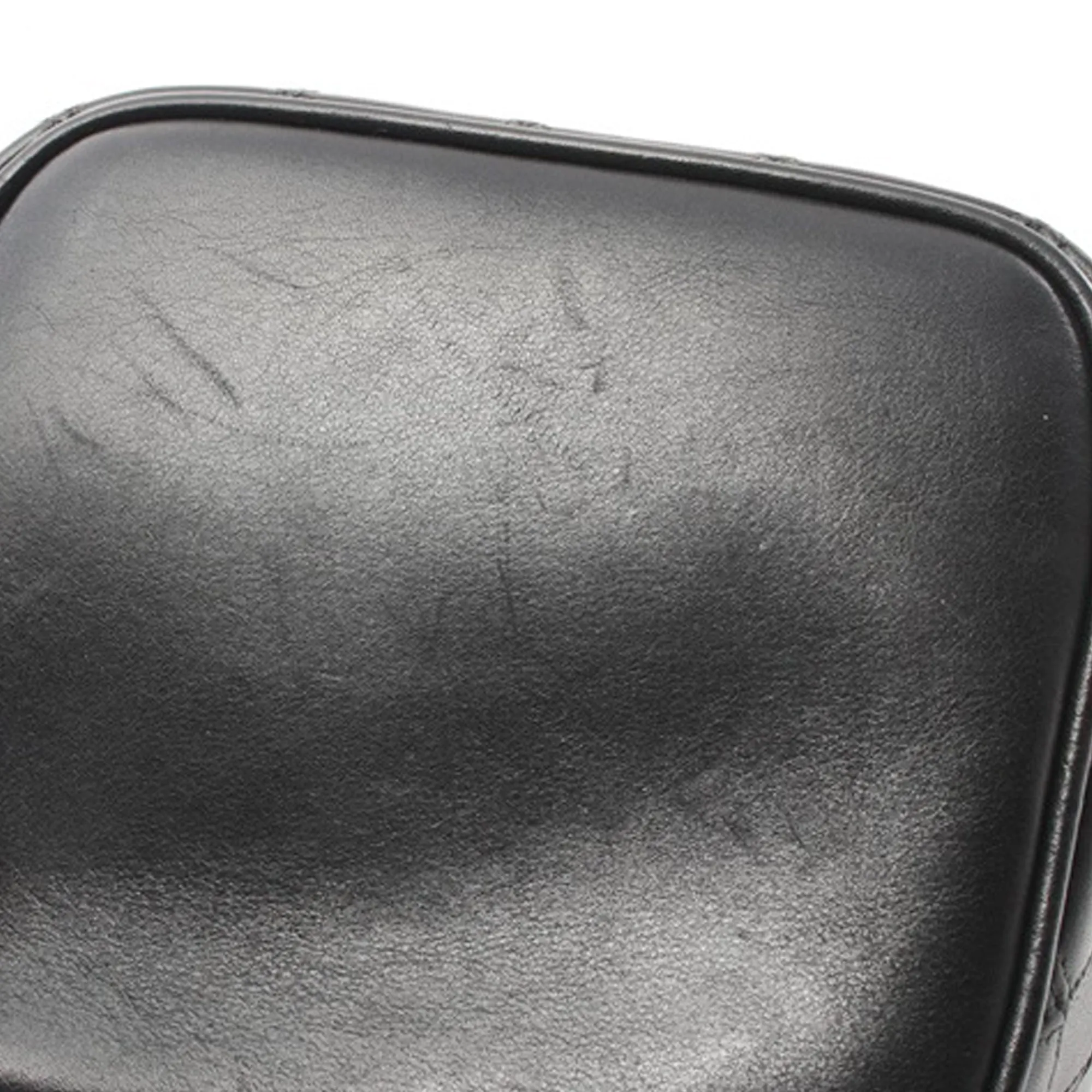 Black Chanel CC Lambskin Vanity Case