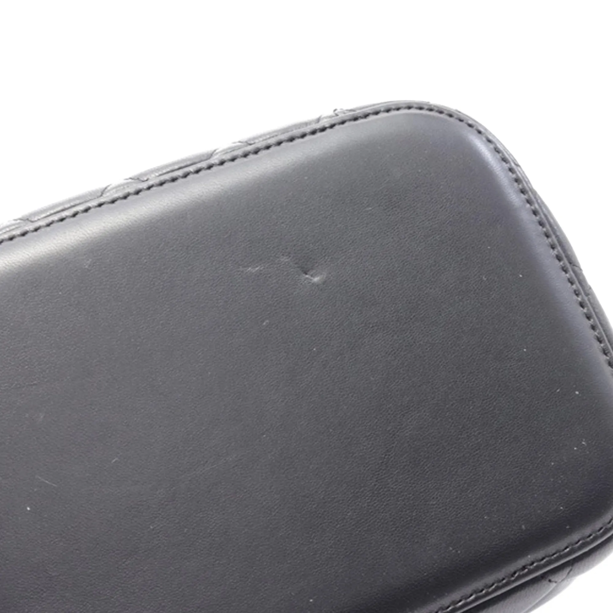 Black Chanel CC Quilted Lambskin Vanity Bag