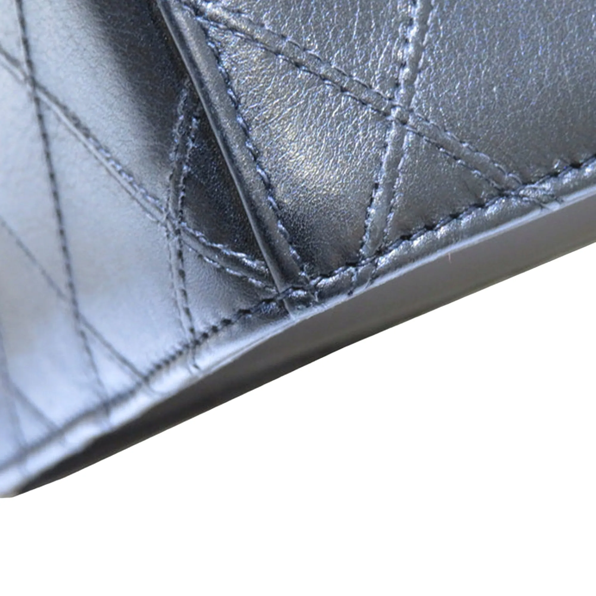 Black Chanel Matelasse Lambskin Vanity Bag