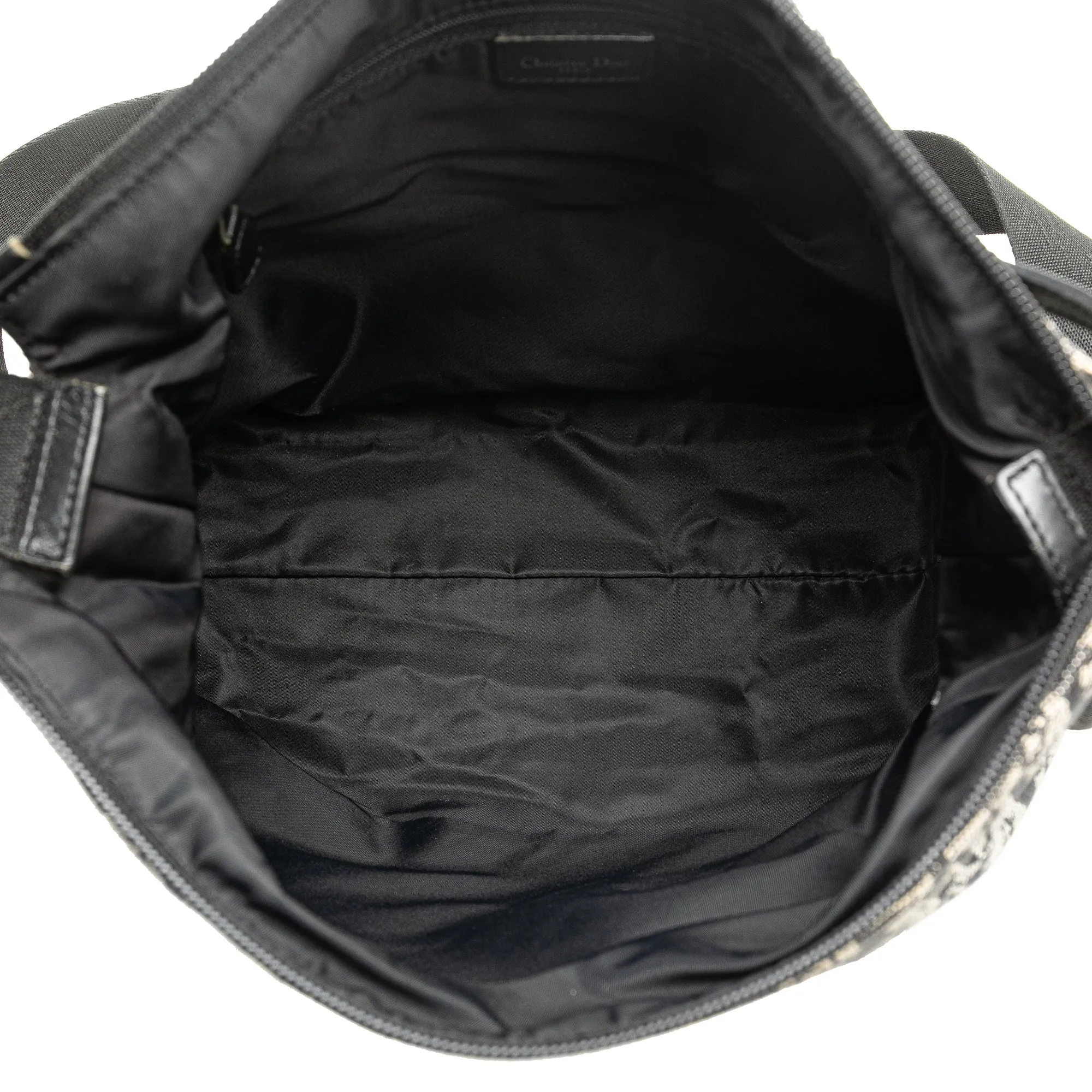Black Dior Diorissimo Trotter Canvas Crossbody