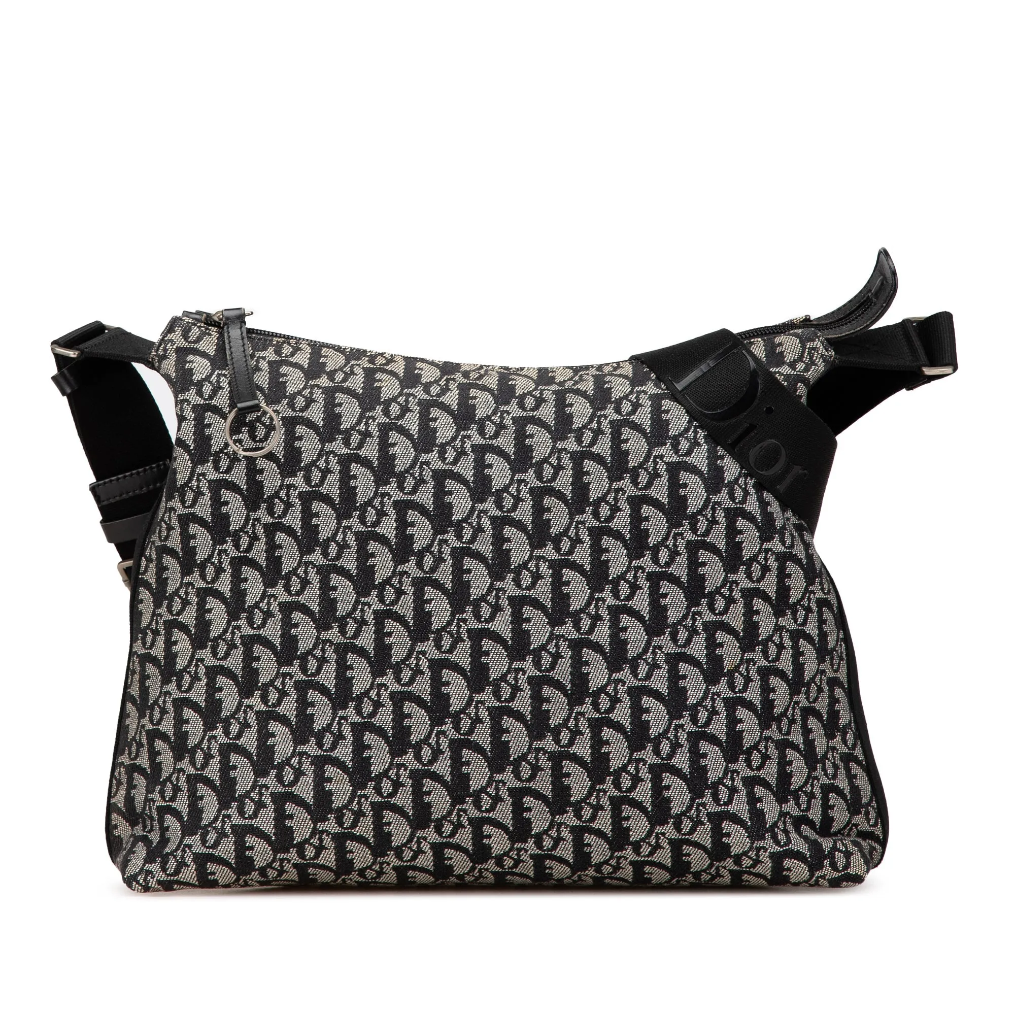 Black Dior Diorissimo Trotter Canvas Crossbody
