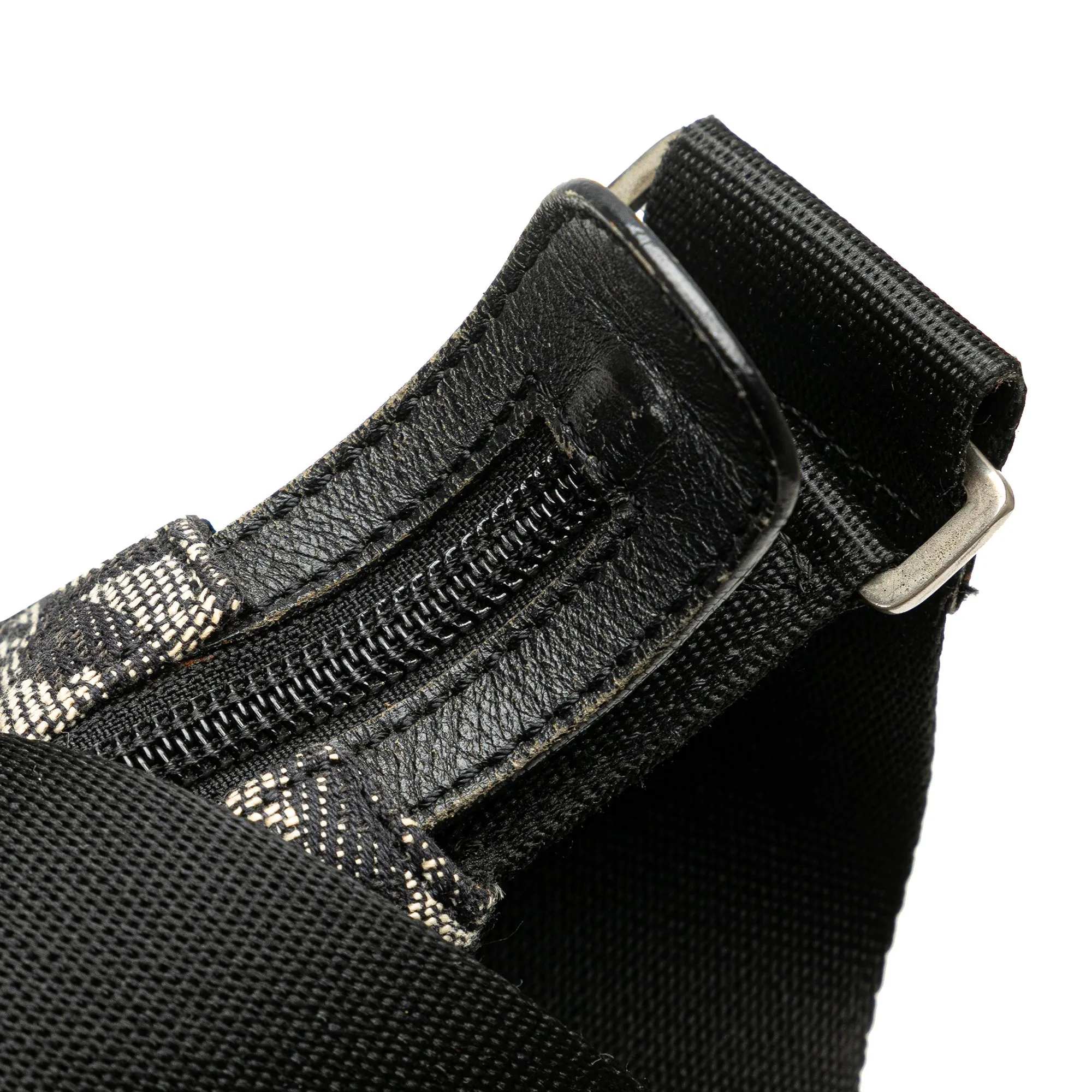 Black Dior Diorissimo Trotter Canvas Crossbody