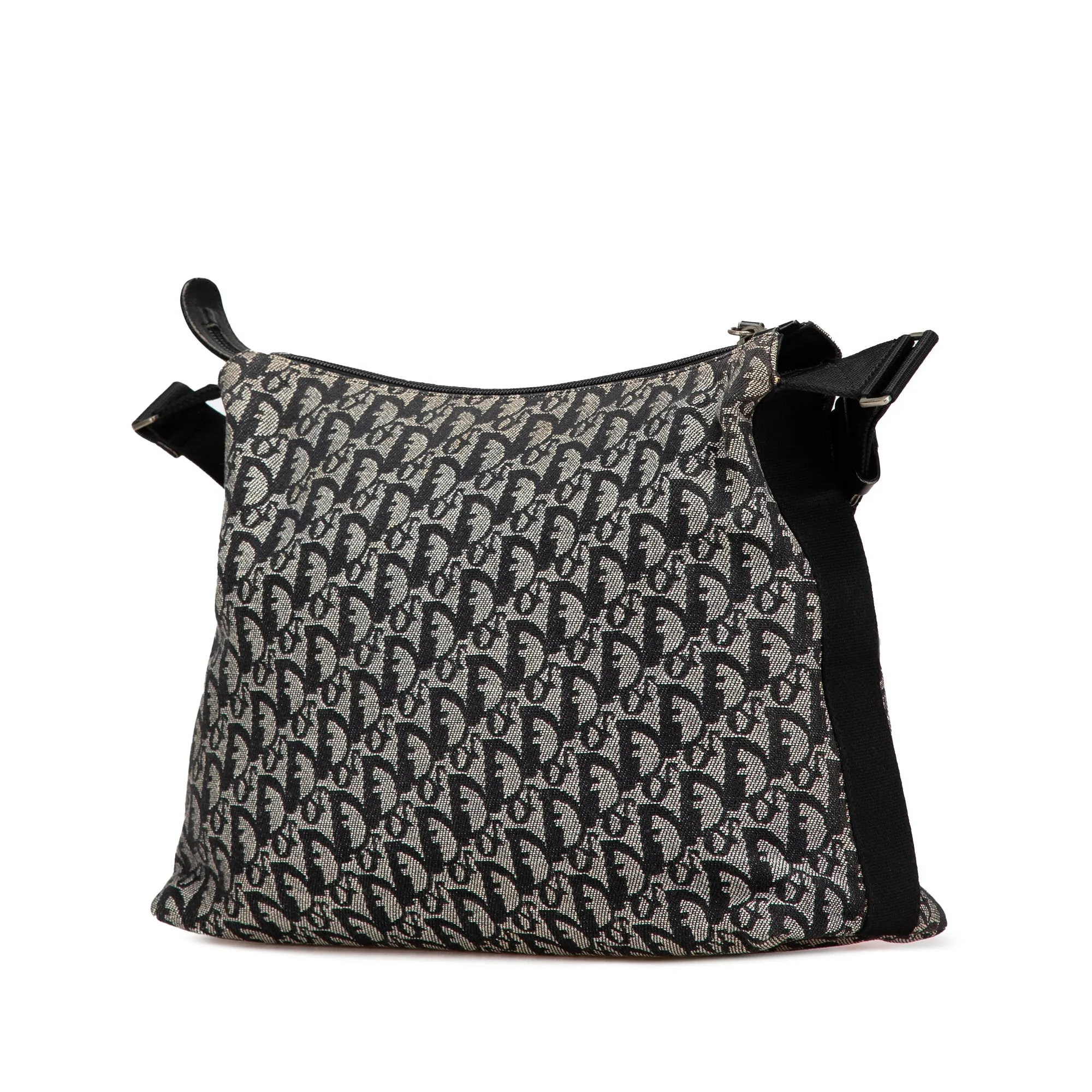 Black Dior Diorissimo Trotter Canvas Crossbody