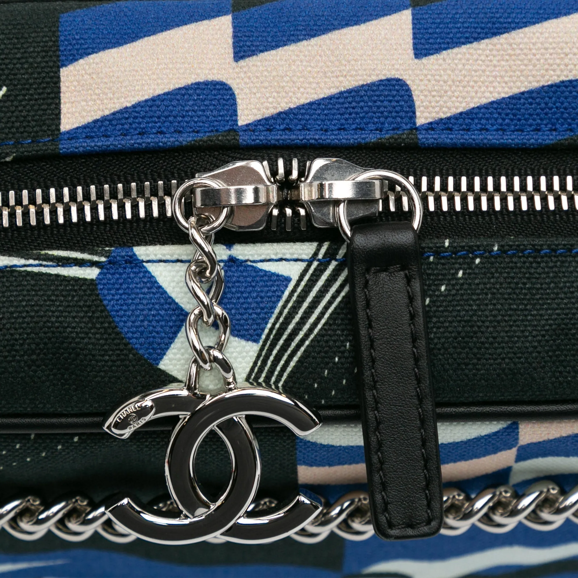 Blue Chanel Small Canvas La Pausa Bay Camera Bag