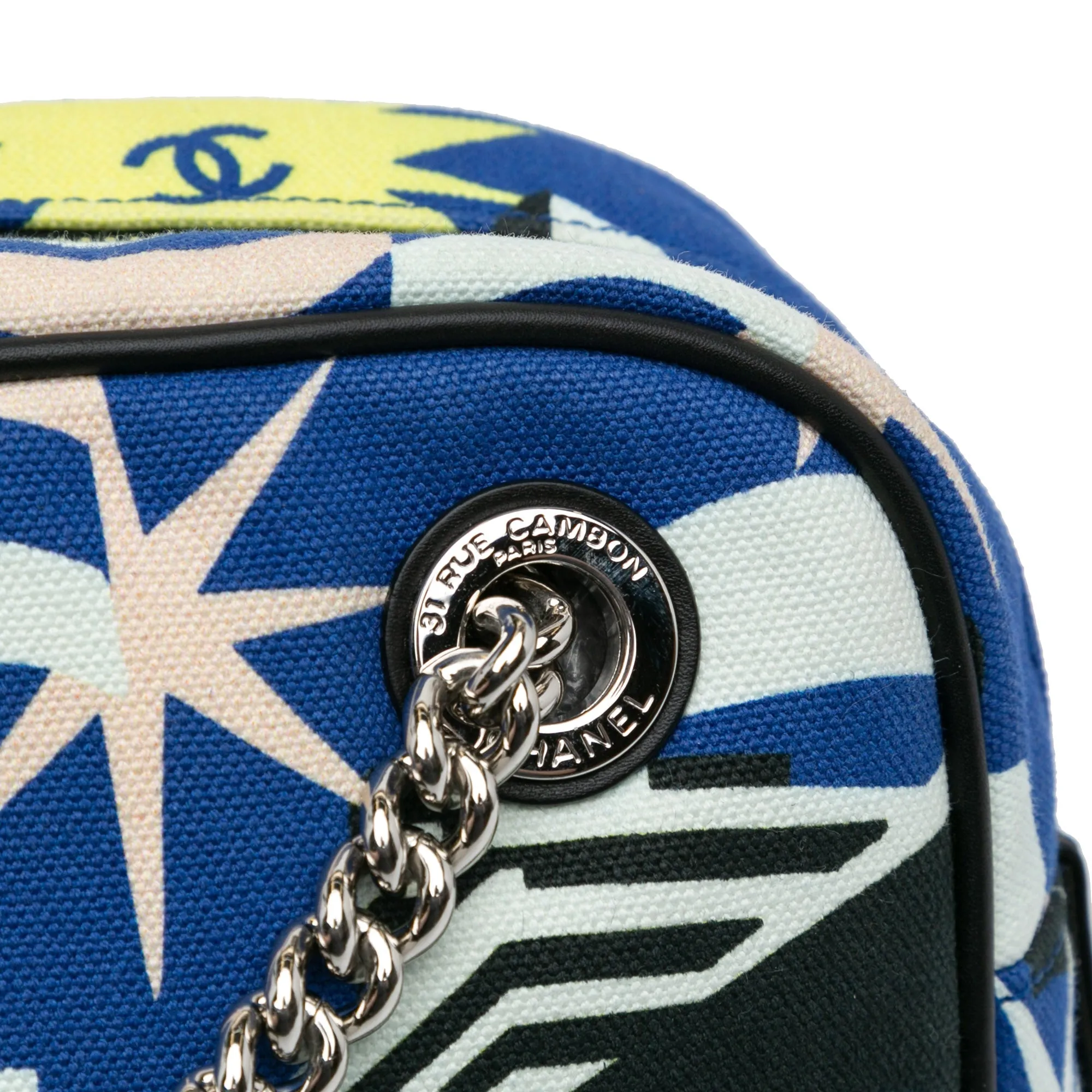 Blue Chanel Small Canvas La Pausa Bay Camera Bag