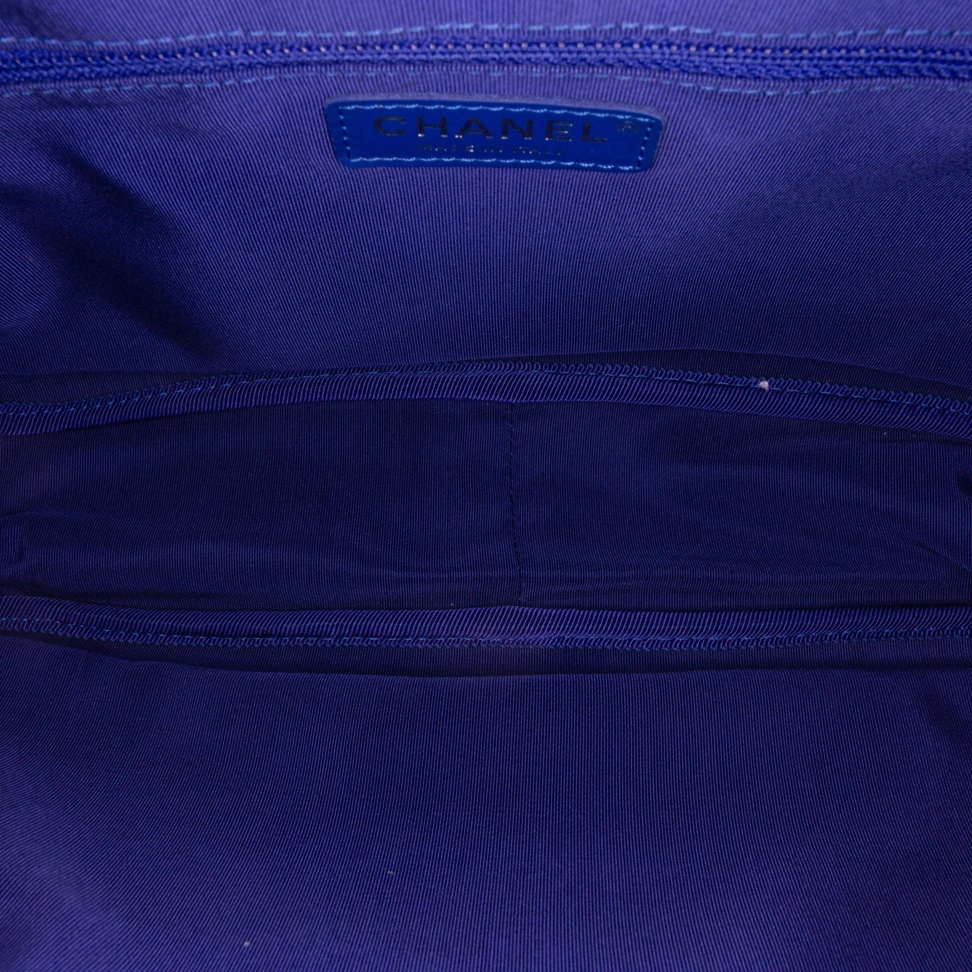 Blue Chanel Small Canvas La Pausa Bay Camera Bag