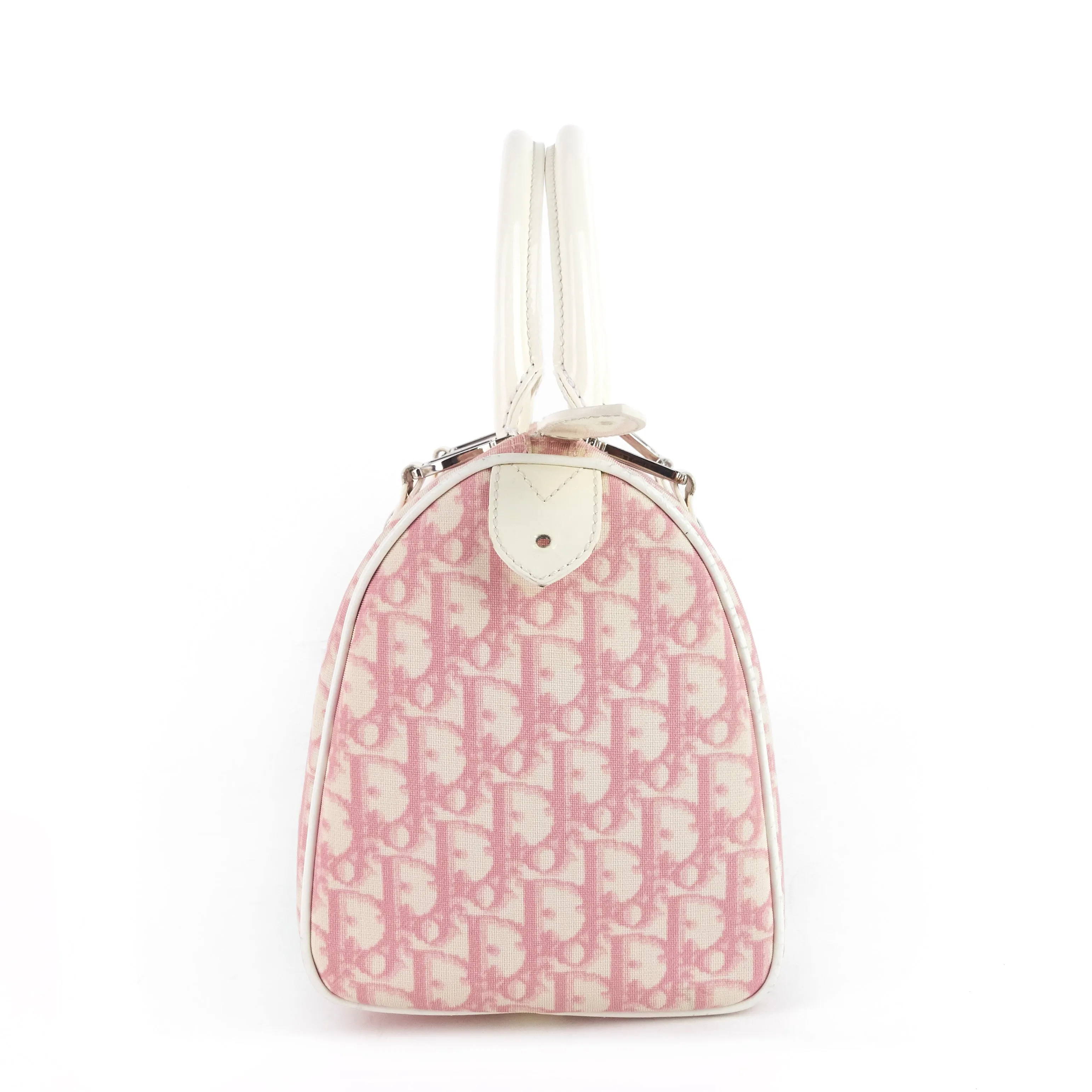 Boston Diorissimo Monogram Canvas Bowling Bag