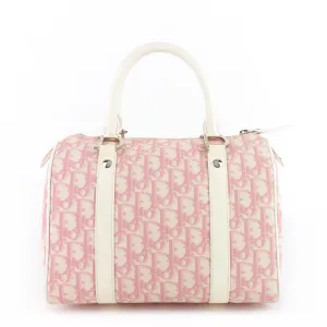 Boston Diorissimo Monogram Canvas Bowling Bag