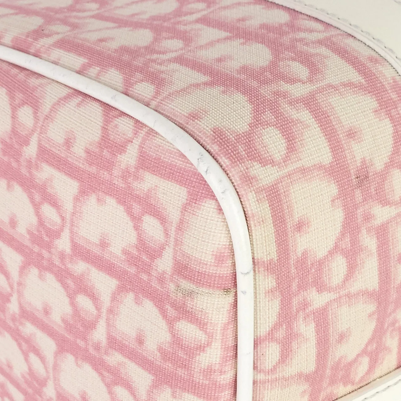 Boston Diorissimo Monogram Canvas Bowling Bag