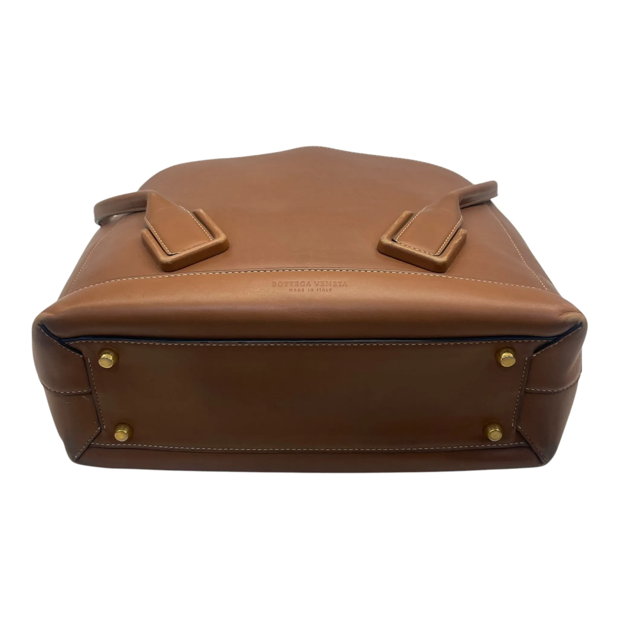 Bottega Veneta Brown Leather Arco Tote Bag