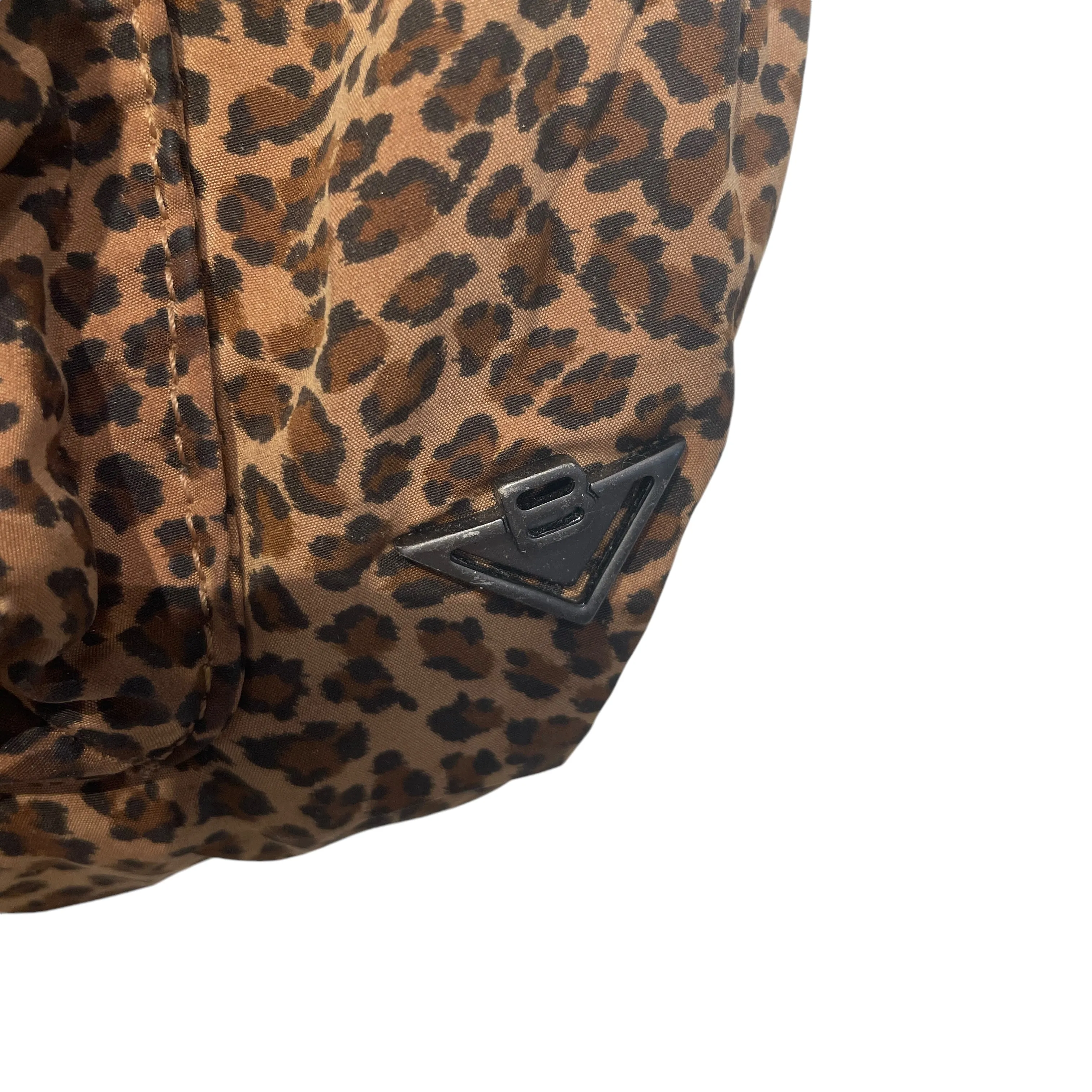 BOTTEGA VENETA/Bag/Animal Pattern/BRW/Leopard Hobo Drawstring
